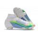 Nike Neuf Mercurial Superfly 8 Elite FG Blanc Bleu Volt