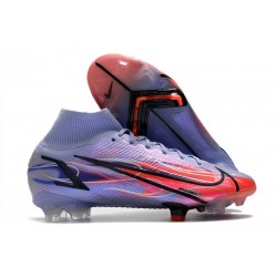 Nike Neuf Mercurial Superfly 8 Elite FG Mbappé Chardon Clair Argent Métallique