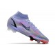 Nike Neuf Mercurial Superfly 8 Elite FG Mbappé Chardon Clair Argent Métallique