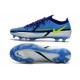 Nike Phantom GT 2 Elite FG Sapphire Volt Gris Brouillard Bleu