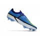 Nike Phantom GT 2 Elite FG Sapphire Volt Gris Brouillard Bleu