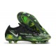 Nike Phantom GT 2 Elite FG Noir Platine Métallique Vert Strike