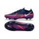 Nike Phantom GT 2 Elite FG Bleu Marine Blanc Violet