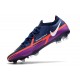 Nike Phantom GT 2 Elite FG Bleu Marine Blanc Violet