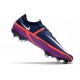 Nike Phantom GT 2 Elite FG Bleu Marine Blanc Violet