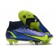 Nike Mercurial Superfly 8 Elite SG Pro AC Sapphire Volt Bleu