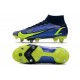 Nike Mercurial Superfly 8 Elite SG Pro AC Sapphire Volt Bleu