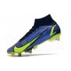 Nike Mercurial Superfly 8 Elite SG Pro AC Sapphire Volt Bleu