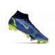 Nike Mercurial Superfly 8 Elite SG Pro AC Sapphire Volt Bleu