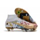 Nike Mercurial Superfly 8 Elite SG Pro AC Blanc Rouge Or Bleu