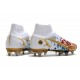 Nike Mercurial Superfly 8 Elite SG Pro AC Blanc Rouge Or Bleu