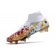 Nike Mercurial Superfly 8 Elite SG Pro AC Blanc Rouge Or Bleu