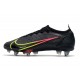 Nike Mercurial Vapor 14 Elite SG-PRO Black x Prism - Noir Jaune Rouge