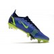 Nike Mercurial Vapor 14 Elite SG-PRO Sapphire Volt Bleu