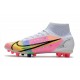 Nike Mercurial Superfly 8 Elite AG Blanc Multicolore