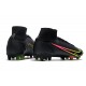 Nike Mercurial Superfly 8 Elite AG Black x Prism - Noir Jaune Rouge