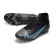 Nike Mercurial Superfly 8 Elite AG Noir Gris Acier