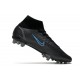 Nike Mercurial Superfly 8 Elite AG Noir Gris Acier