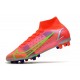 Nike Mercurial Superfly 8 Elite AG Rubis Argent Metallique