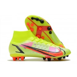 Nike Mercurial Superfly 8 Elite AG Volt Carmin Noir