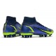 Nike Mercurial Superfly 8 Elite AG Sapphire Volt Bleu