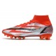 Nike Mercurial Superfly 8 Elite AG Rouge Piment Noir Fantôme Orange Total