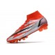 Nike Mercurial Superfly 8 Elite AG Rouge Piment Noir Fantôme Orange Total