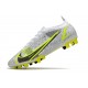 Nike Mercurial Vapor 14 Elite AG PRO Blanc Noir Métallique Argent Volt