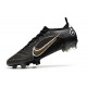 Nike Mercurial Vapor 14 Elite FG Noir Or Métallique Argent Métallique