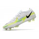 Nike Phantom GT 2 Elite FG Blanc Noir Volt