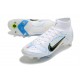 Nike Mercurial Superfly 8 Elite SG Pro AC Ballon Gris Bleu Foncé