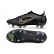 Nike Mercurial Vapor 14 Elite SG-PRO Noir Or Métallique Argent Métallique