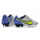 Chaussure Nike Tiempo Legend IX Elite FG Gris Brouillard Volt Sapphire