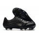 Chaussure Nike Tiempo Legend IX Elite FG Noir