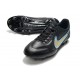 Chaussure Nike Tiempo Legend IX Elite FG Noir Or