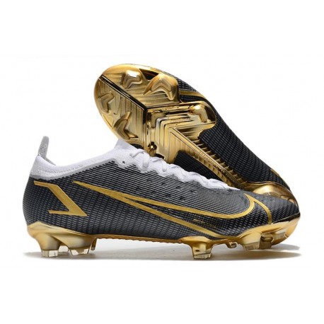 Nike Mercurial Vapor 14 Elite FG Noir Or