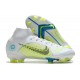 Nike Neuf Mercurial Superfly 8 Elite FG Blanc Jaune Bleu