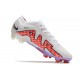 Crampons Nike Air Zoom Mercurial Vapor 15 Elite FG Blanc Rouge