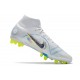 Nike Mercurial Superfly 8 Elite AG Ballon Gris Bleu Foncé