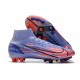 Nike Mercurial Superfly 8 Elite AG Mbappé Chardon Clair Argent Métallique