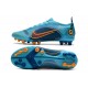 Nike Mercurial Vapor 14 Elite AG PRO Bleu Chlorine Orange Laser Marina