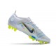 Nike Mercurial Vapor 14 Elite AG PRO Ballon Gris Bleu Foncé