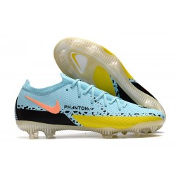 Nike Phantom GT 2 Elite FG Glacie Ice Noir Jaune Strike