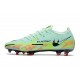 Nike Phantom GT 2 Elite FG Menthe Mousse Noirened Bleu Fantôme