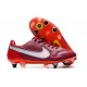 Nike Tiempo Legend 9 Elite SG AC Rouge Equipe Blanc Hibiscus Mystique