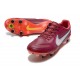 Nike Tiempo Legend 9 Elite SG AC Rouge Equipe Blanc Hibiscus Mystique