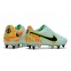 Nike Tiempo Legend 9 Elite SG-PRO AC Barely Vert Noirened Bleu Orange